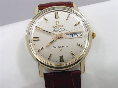 omega constellation 1968 price|omega constellation day date vintage.